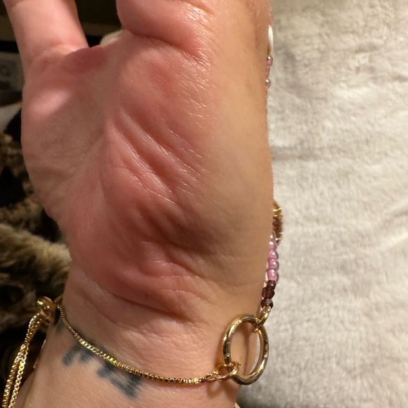 Sea Shell Locket Beaded Hand chain - Picture 9 of 14